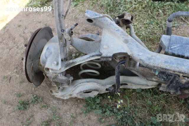 Заден мост Мазда 3 2008 2.3i 158hp Mazda 3 седан главини пружини всичко , снимка 8 - Части - 50661645