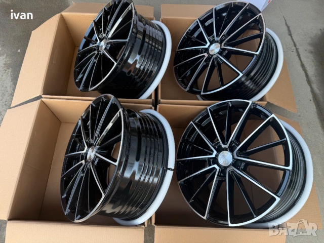 4 бр. нови алуминиеви джанти Monaco 20 цола 5x114.3 , централен отвор 67.1 , ET40, 9J, снимка 6 - Гуми и джанти - 53873145
