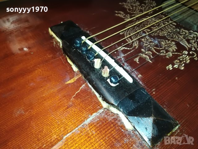 hopf-колекционерска китара с дърворезба внос germany 0406231030, снимка 5 - Китари - 40951392