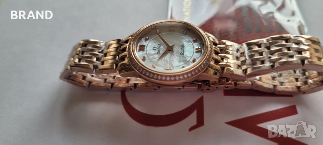 Дамски часовник OMEGA De Ville Prestige quartz 27.4mm батерия клас 5А+, снимка 7 - Дамски - 34772943