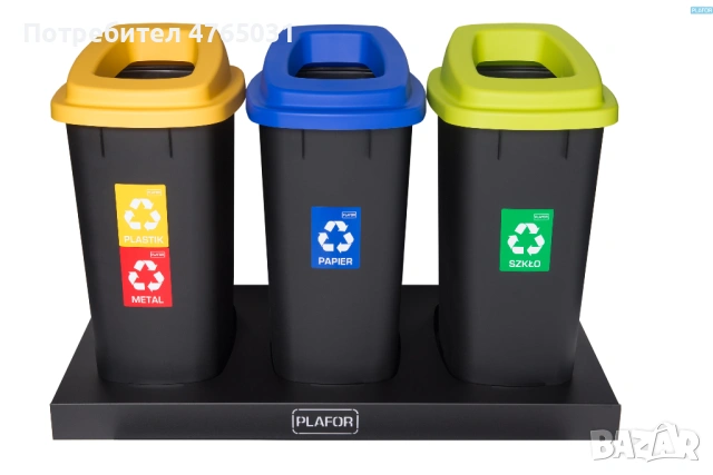 Професионални решения за разделно събиране на отпадъци – кошове, контейнери и системи BePure, снимка 7 - Друго търговско оборудване - 53854437