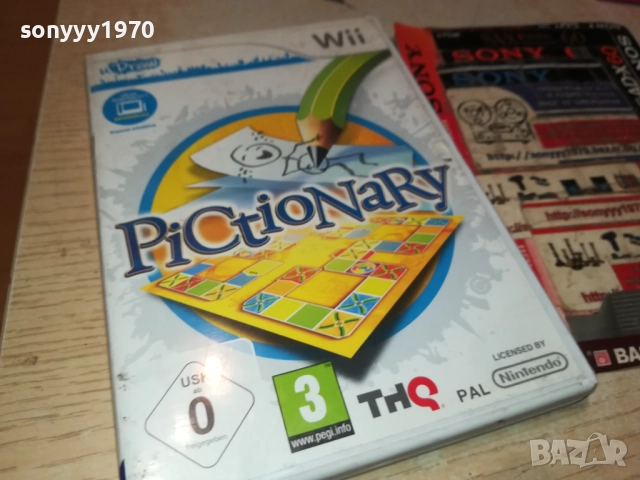 NINTENDO WII-PICTIONARY 2711251750, снимка 5 - Игри за Nintendo - 52564672