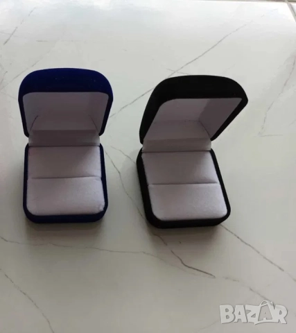 Златен пръстен, годежен пръстен, кутийка за пръстен, кутия, снимка 4 - Пръстени - 48509032