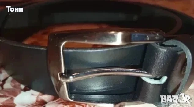 Нов Мъжки Стилен Колан Изцяло от Естествена Кожа 130см. , снимка 3 - Колани - 53729827