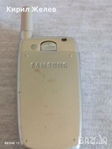 Ретро телефон GSM SAMSUNG A800 рядък за КОЛЕКЦИЯ ДЕКОРАЦИЯ 51392, снимка 6 - Samsung - 51767877