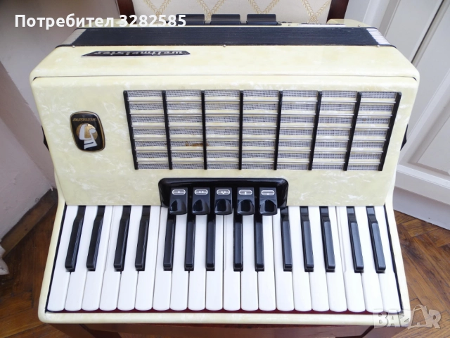 Акордеон Велтмайстер Стела 60 баса, снимка 11 - Акордеони - 52804496