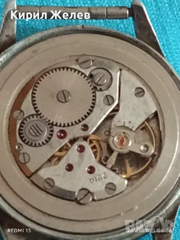 Стар механичен часовник мъжки СССР за части ремонт КОЛЕКЦИЯ 48084, снимка 5 - Антикварни и старинни предмети - 50396610