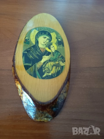 Икона на Света Богородица с Младенеца , снимка 6 - Икони - 52122691