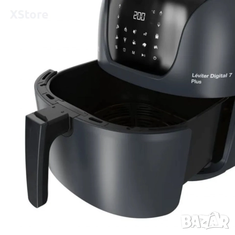Еър фрайър Solac Léviter Digital 7 Plus – 7,4L капацитет, 1800W мощност и 10 автоматични програми, снимка 5 - Фритюрници - 52437333