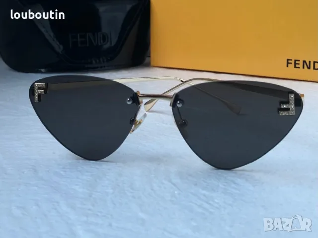 Fendi Дамски слънчеви очила тъиъгълни 3 цвята , снимка 6 - Слънчеви и диоптрични очила - 47669507