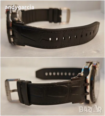 TISSOT T-RACE AUTOMATIC CHRONOGRAPH T115.427.27.061.00 като нов с кутия 100% оригинален, снимка 13 - Мъжки - 47965943