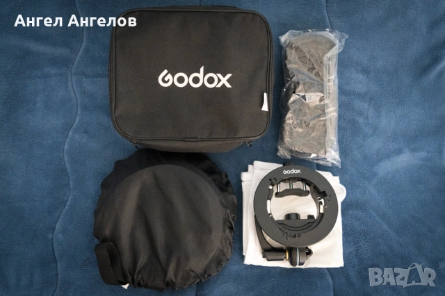 Комплект софтбокс Godox SGGV8080 + статив K&F Concept, снимка 5 - Чанти, стативи, аксесоари - 53442314