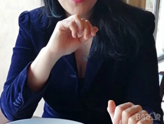 GANT лилаво кадифено сако 40 L