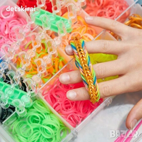 Комплект ластички за гривни 4400 бр., снимка 3 - Други - 52431190