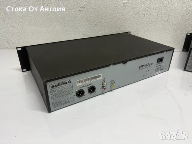 USB & CD Плейър - Numark MP103USB, снимка 10 - Ресийвъри, усилватели, смесителни пултове - 50030228