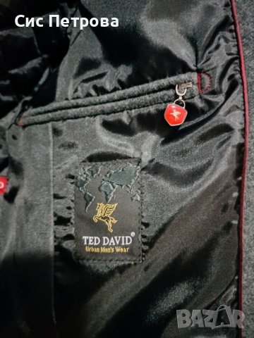 Мъжко палто от вълна, снимка 5 - Палта - 39815066