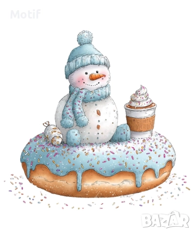 Коледни щампи за детски тениски, снимка 2 - Тениски - 52523064