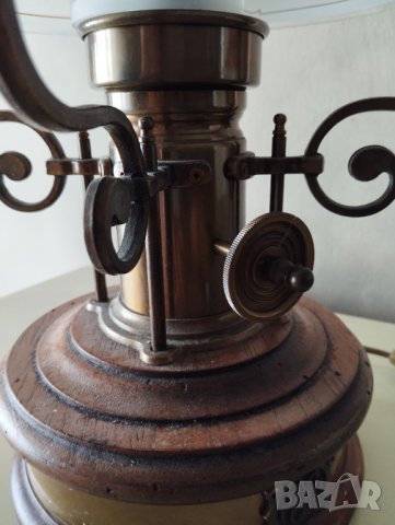 стара викторианска настолна лампа, снимка 3 - Настолни лампи - 41562317