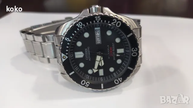 Часовник Citizen diver автоматичен 200м, снимка 12 - Мъжки - 47357074