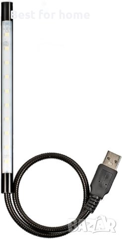 Преносим USB гъвкав стик,димируем сензорен превключвател,LED бяла светлинна лампа за лаптоп компютър, снимка 2 - Лед осветление - 42605920