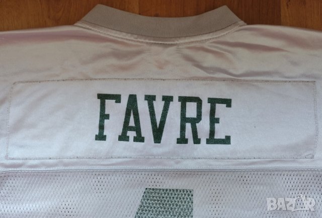 NFL Jursey / New York JETS , #4 Brett Favre , Reebok , снимка 4 - Спортни дрехи, екипи - 42674808