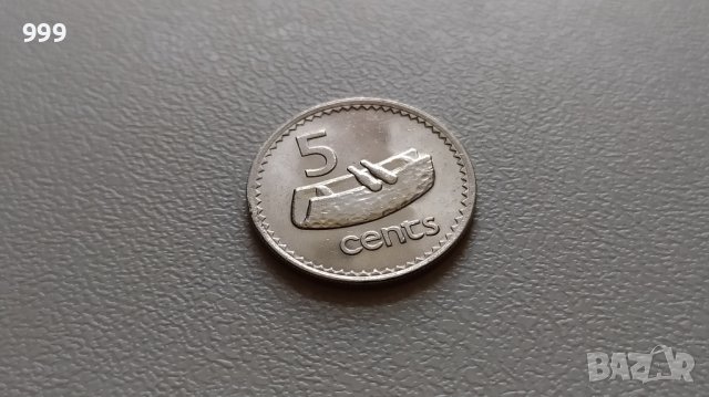 5 цента 1986 Фиджи, снимка 1 - Нумизматика и бонистика - 41451193