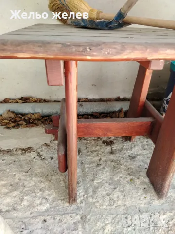 Маса,дървена100,110,тип баварска, снимка 1