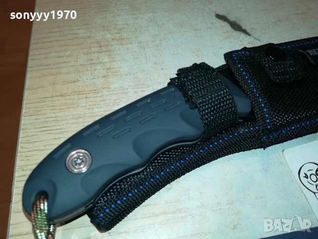 НОЖ КУКРИ С НОЖНИЦА 1209231604, снимка 7 - Ножове - 42166393