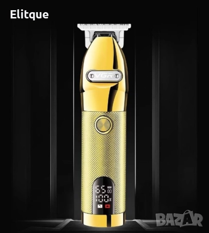 Професионална машинка за подстригване, контур на брада и тяло, автономност 180 мин., 6500 об./мин., снимка 4 - Машинки за подстригване - 52897154