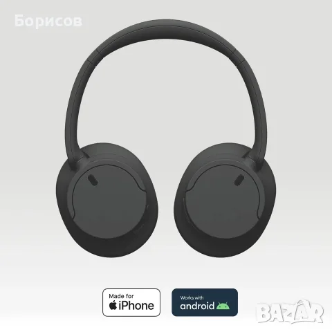 Sony WH-CH720N безжични слушалки с активно шумопотискане (ANC)-НЕРАЗОПАКОВАНИ Черни, снимка 2 - Bluetooth слушалки - 56127009