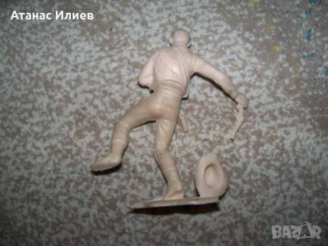 Голям пластмасов войник, каубой соц играчка. , снимка 6 - Фигурки - 51962230