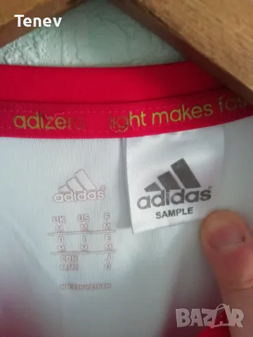 Lionel Messi Adidas F50 Adizero Sample оригинална тениска фланелка Меси Адидас размер М , снимка 5 - Тениски - 49451806