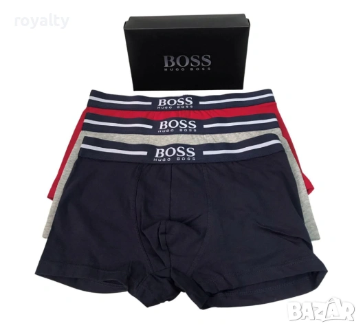 Hugo Boss 3 Броя Мъжки Боксерки Хюго Бос 