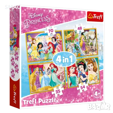 Пъзел PRINCESS 4 в 1 S_1182817