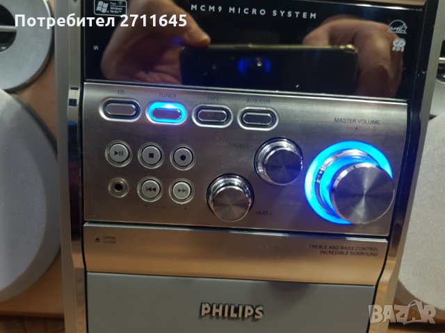 Philips стерео уредба, снимка 5 - Аудиосистеми - 35856419