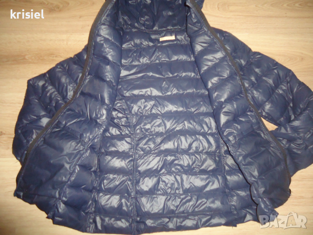  ПРОЛЕТНО СТРАХОТНО,СУПЕР ОЛЕКОТЕНО ЯКЕ С ГЪШИ ПУХ--L номер, снимка 7 - Якета - 44679881