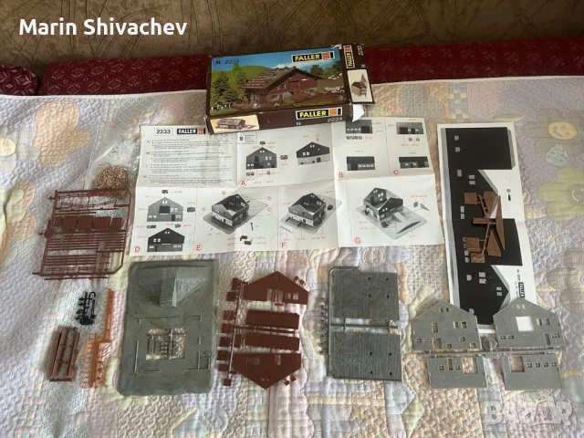 Модел за сглобяване Faller N 2233 – Селска плевня / хамбар, снимка 4 - Други - 50726130