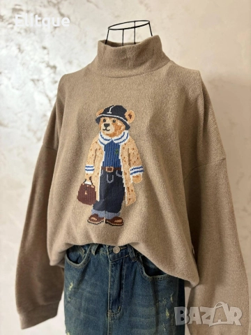 пуловер , снимка 2 - Блузи с дълъг ръкав и пуловери - 52776387