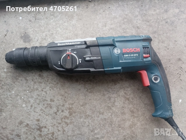 Bosch gbh 2-28dfv перфоратор 