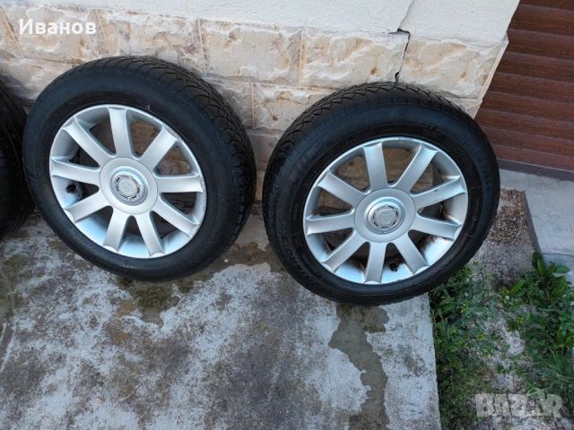 Продавам 4бр. алуминиеви джанти от Toyota Avensis 2001 година заедно с 2 бр. гуми., снимка 16 - Гуми и джанти - 51578493