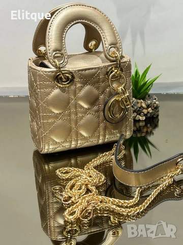 чанти CHIRSTIAN DIOR- DİOR 11.5 x 12.5 cm 💫💫💫 , снимка 6 - Чанти - 53142449