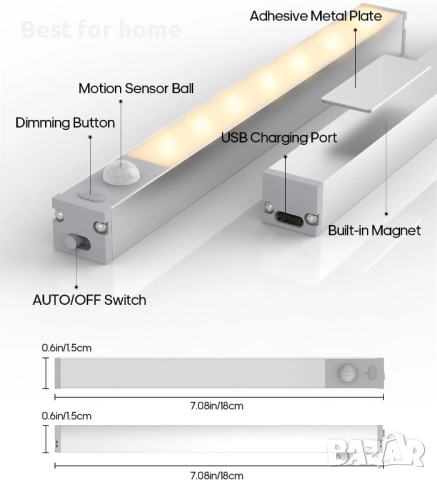 Goodea 6 LED лампи , снимка 2 - Други - 52168725
