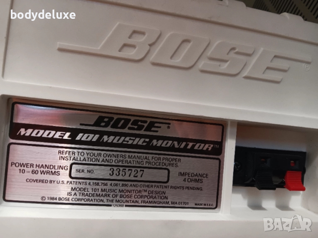 BOSE model 101 тонколони, снимка 4 - Тонколони - 52074032