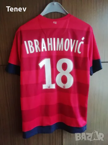 Paris Saint-Germain Ibrahimovic Nike оригинална тениска фланелка ПСЖ Ибрахимович PSG