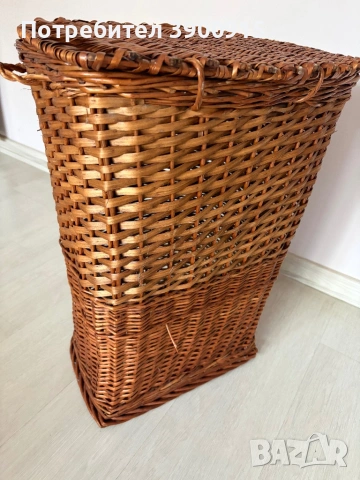 Кош за дрехи -ратан, снимка 3 - Други стоки за дома - 53796682