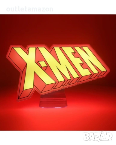 Лампа Paladone Marvel: X-Men - Logo , снимка 2 - Настолни лампи - 53020971