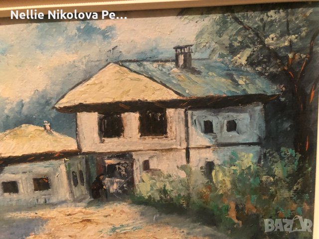 СТАРА МАЙСТОРСКА КАРТИНА БОЖЕНЦИ, снимка 2 - Картини - 35719952