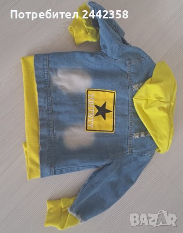 Детско дънково яке , снимка 2 - Детски якета и елеци - 42290130