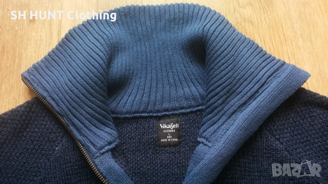 Vikafjell Varm Ullgenser Sweater 100% Wool размер L вълнена блуза - 2226, снимка 12 - Пуловери - 53624055