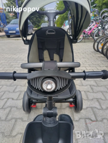 BYOX Детска триколка SUMMER зелен, снимка 3 - Детски велосипеди, триколки и коли - 53564554